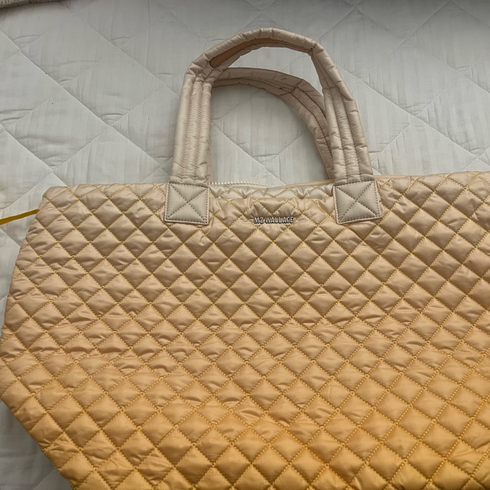 MZ Wallace Large yellow Ombré Tote!